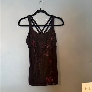 Lululemon Black Strappy Tank Top